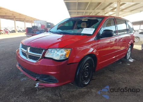 2016 Dodge Grand Caravan Se из США, поврежденный, VIN 2C4RDGBG6GR145106